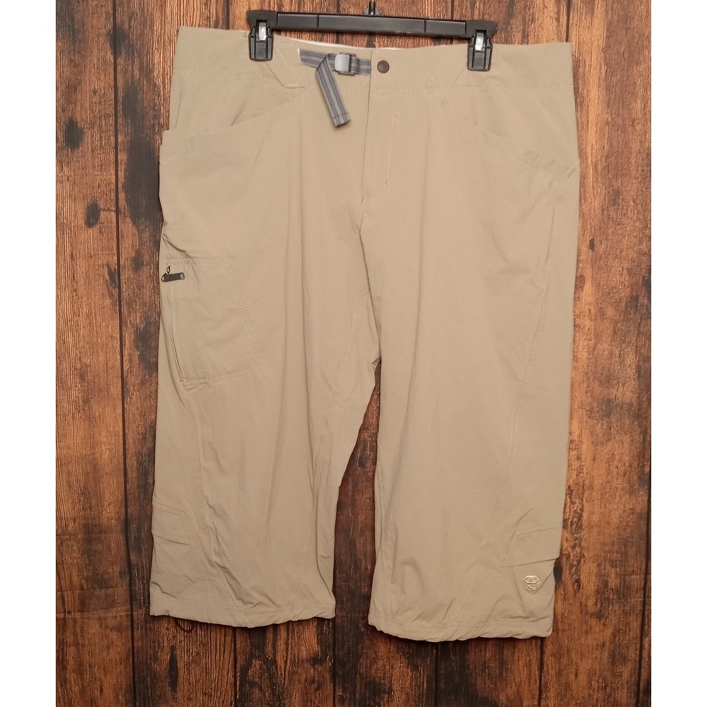 Mountain Hardwear Women's Capri Pants Size 14 Beige